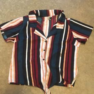 “Bowling” button up